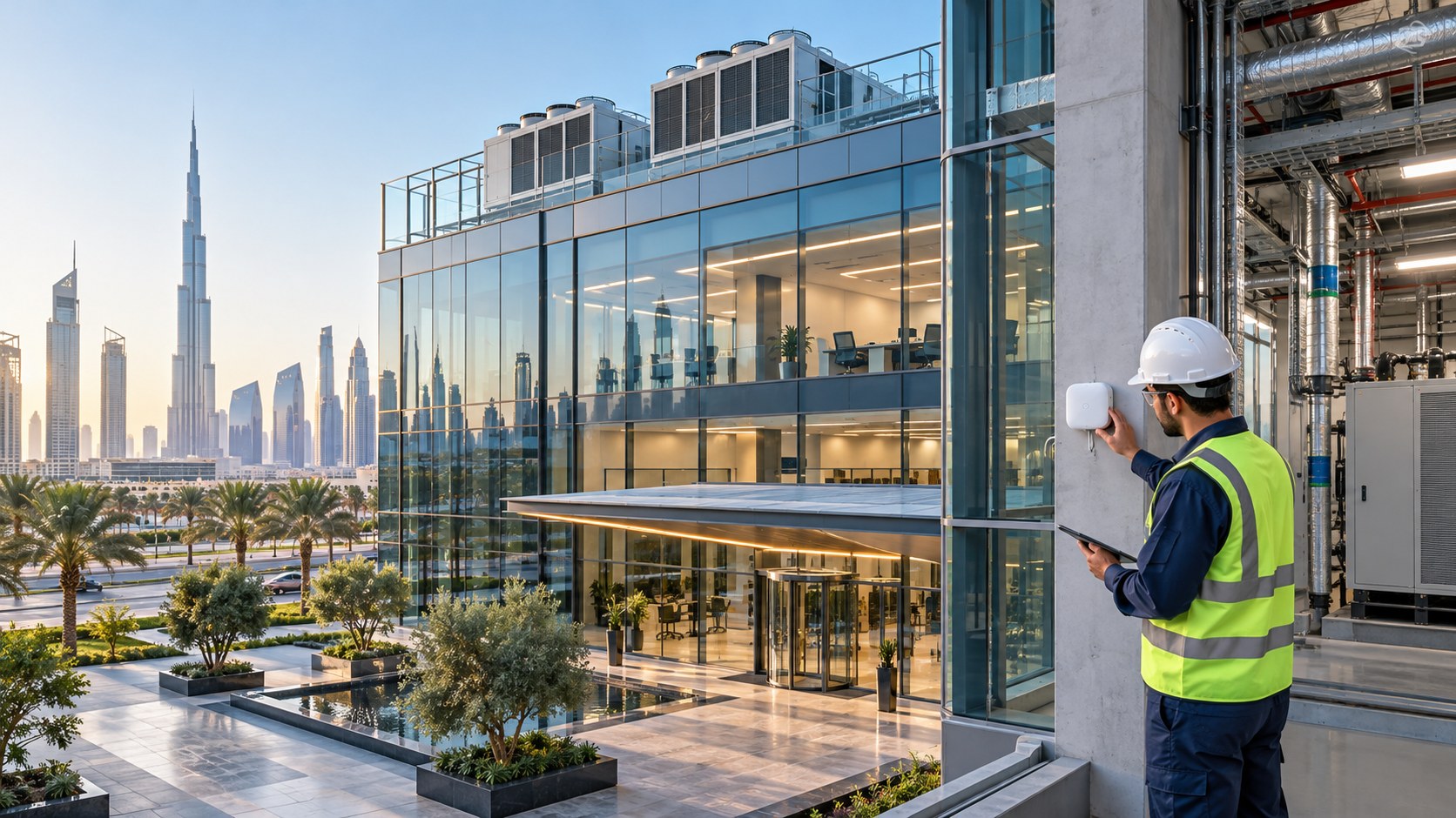 Cooling and building services
